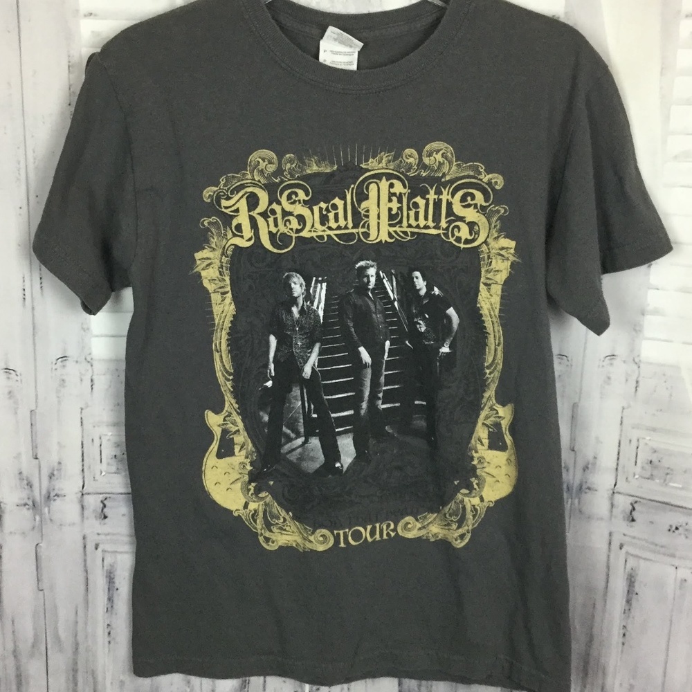 Rascal Flatts 2008 Tour Tee Shirt Small